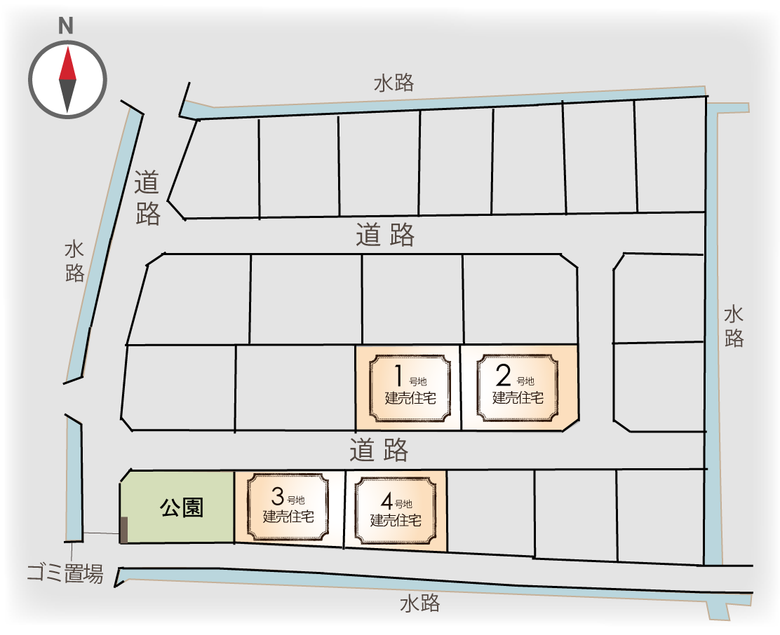 江北区画図